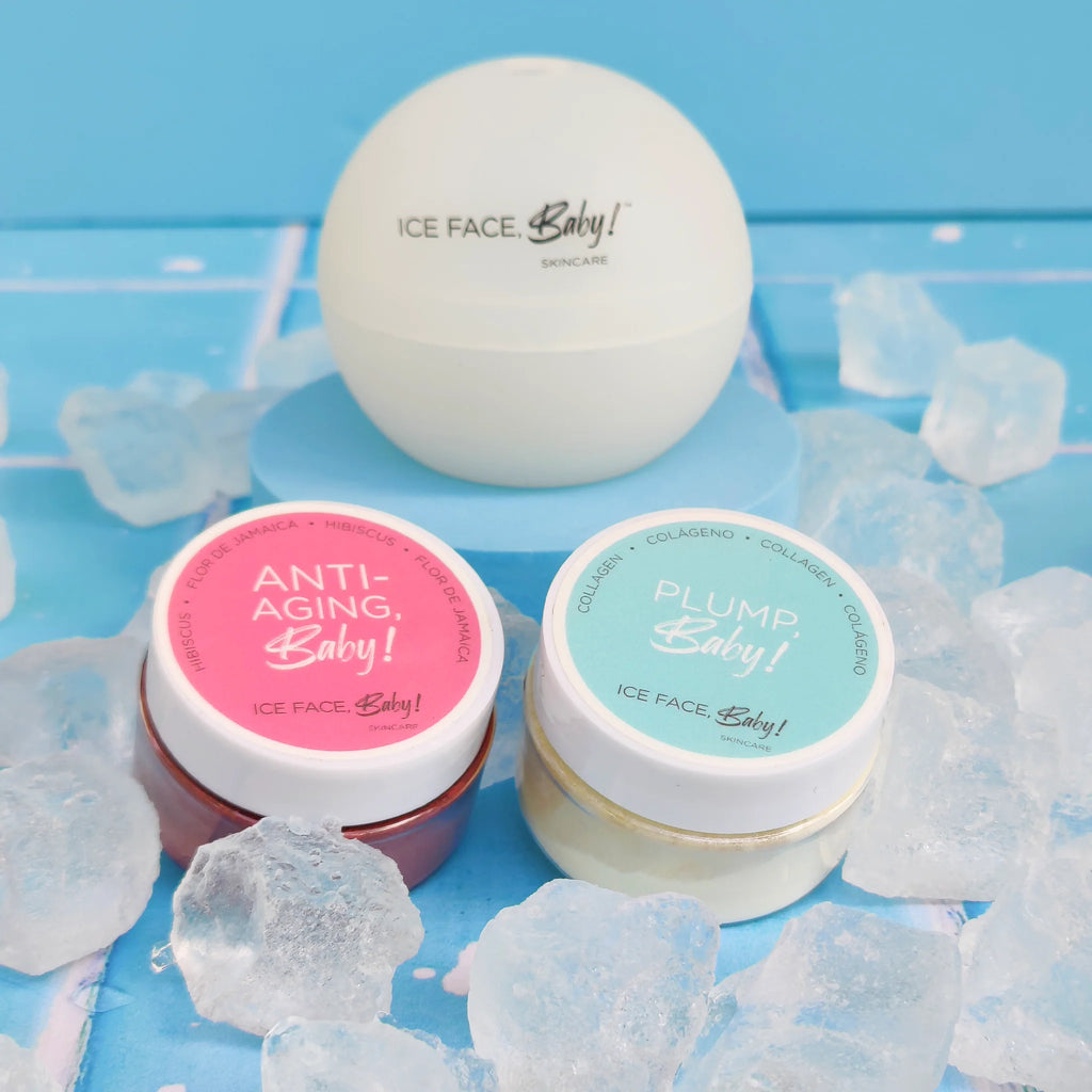 Anti-Aging Cryo Facial Recovery Kit - Firm & Lift Ice Facial for Inflammation-Affected Aging Skin